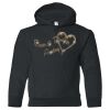 18500B Youth Heavy Blend Hooded Sweatshirt Thumbnail