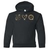 18500B Youth Heavy Blend Hooded Sweatshirt Thumbnail